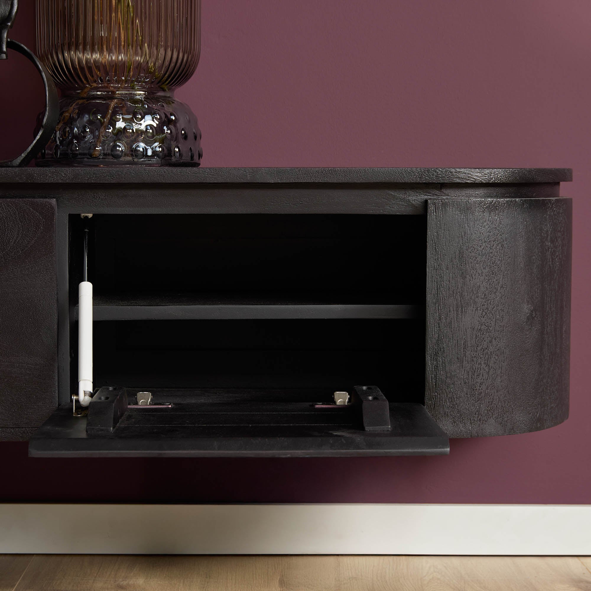 Tv-meubel Excellent Zwart | 200 cm