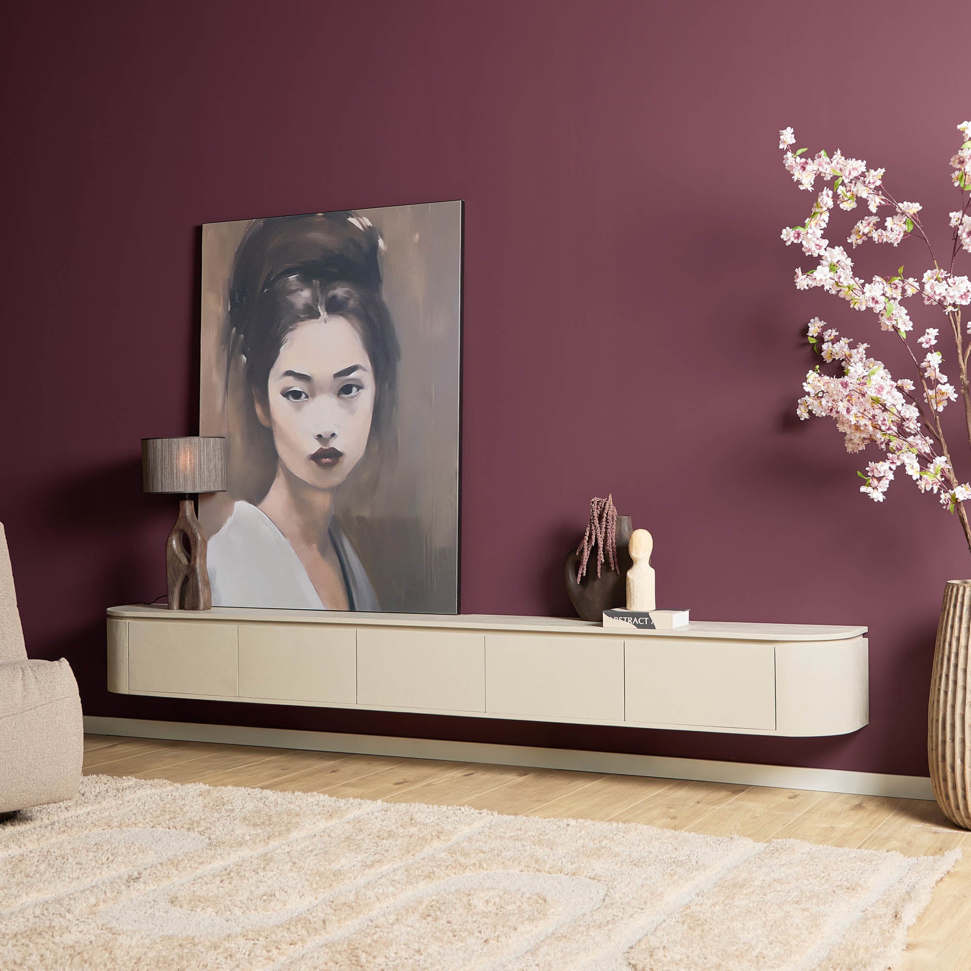 Tv-meubel Excellent Zand | 280 cm