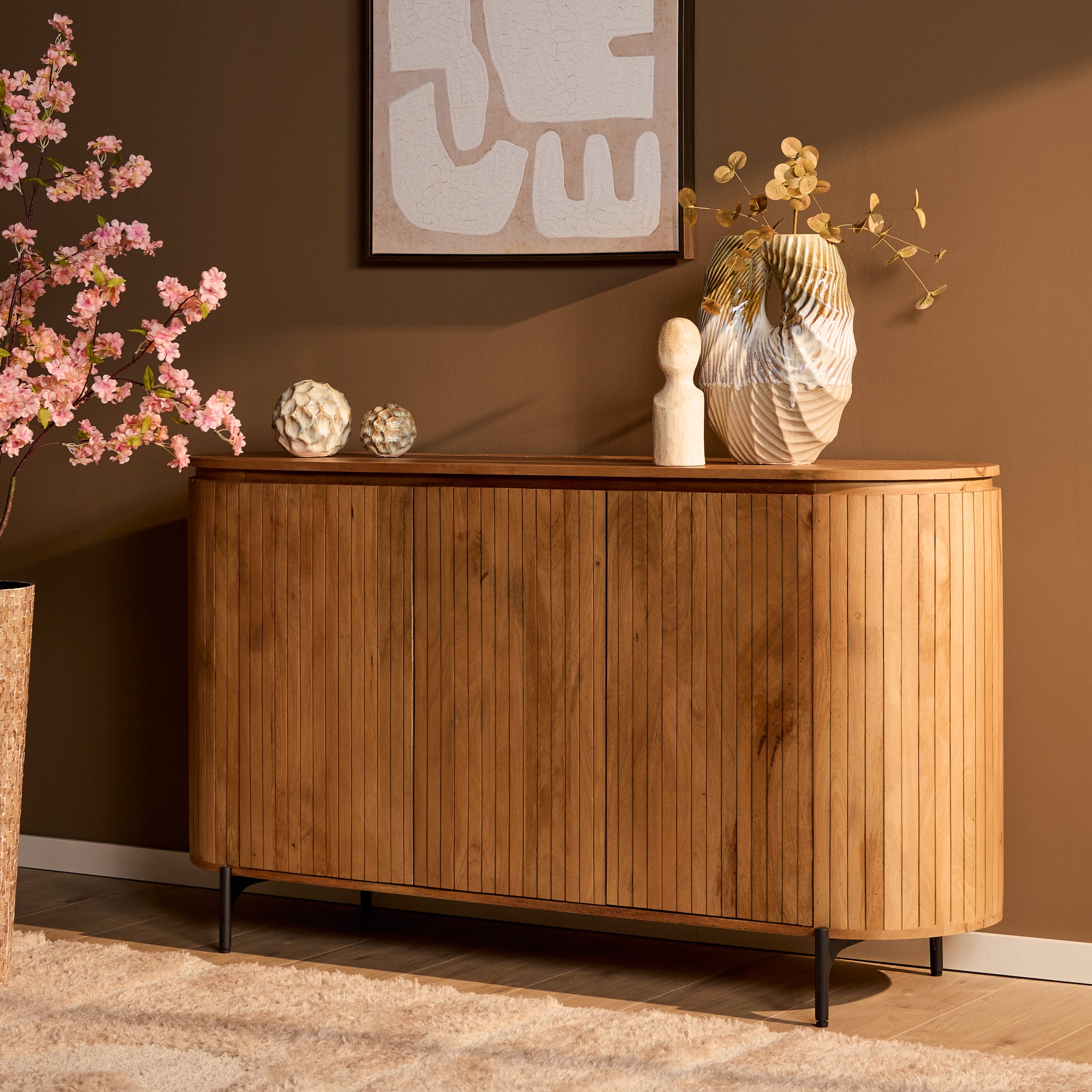 Dressoir Solana | 165 cm | Naturel