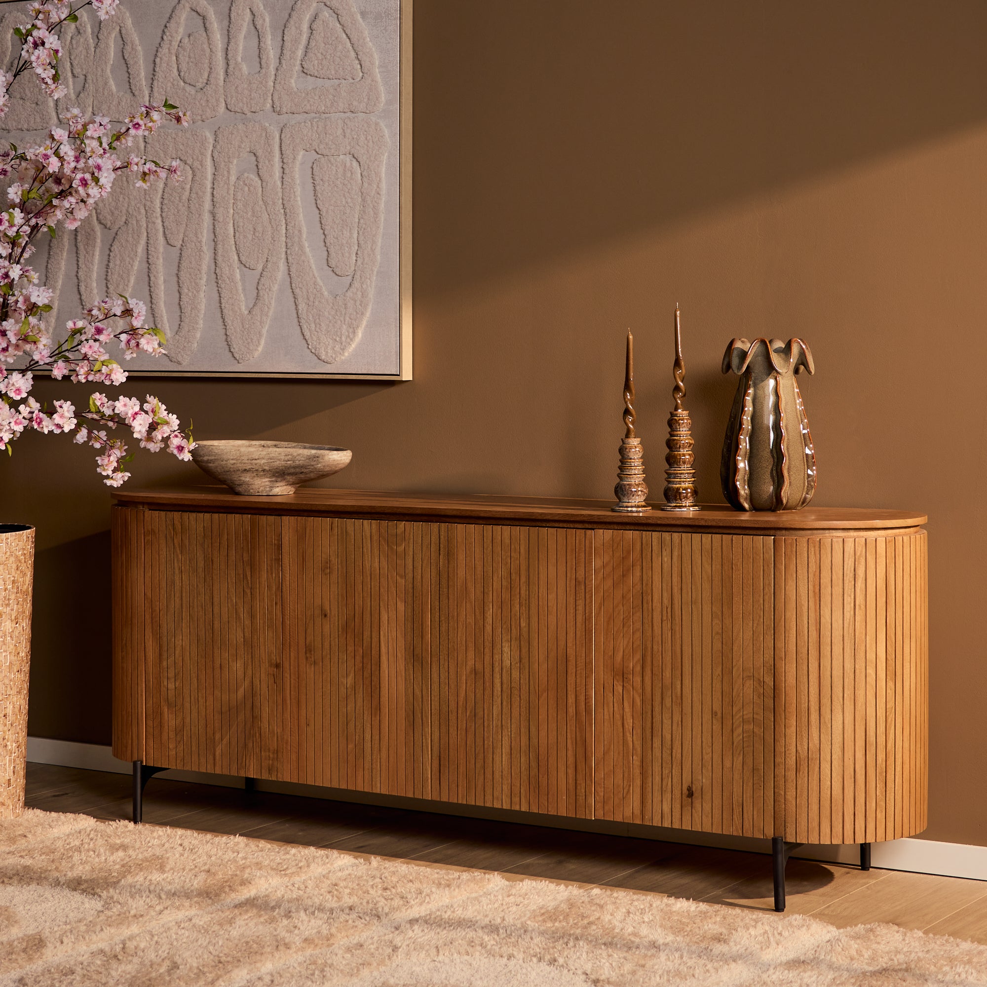 Dressoir Solana | 210 cm | Naturel