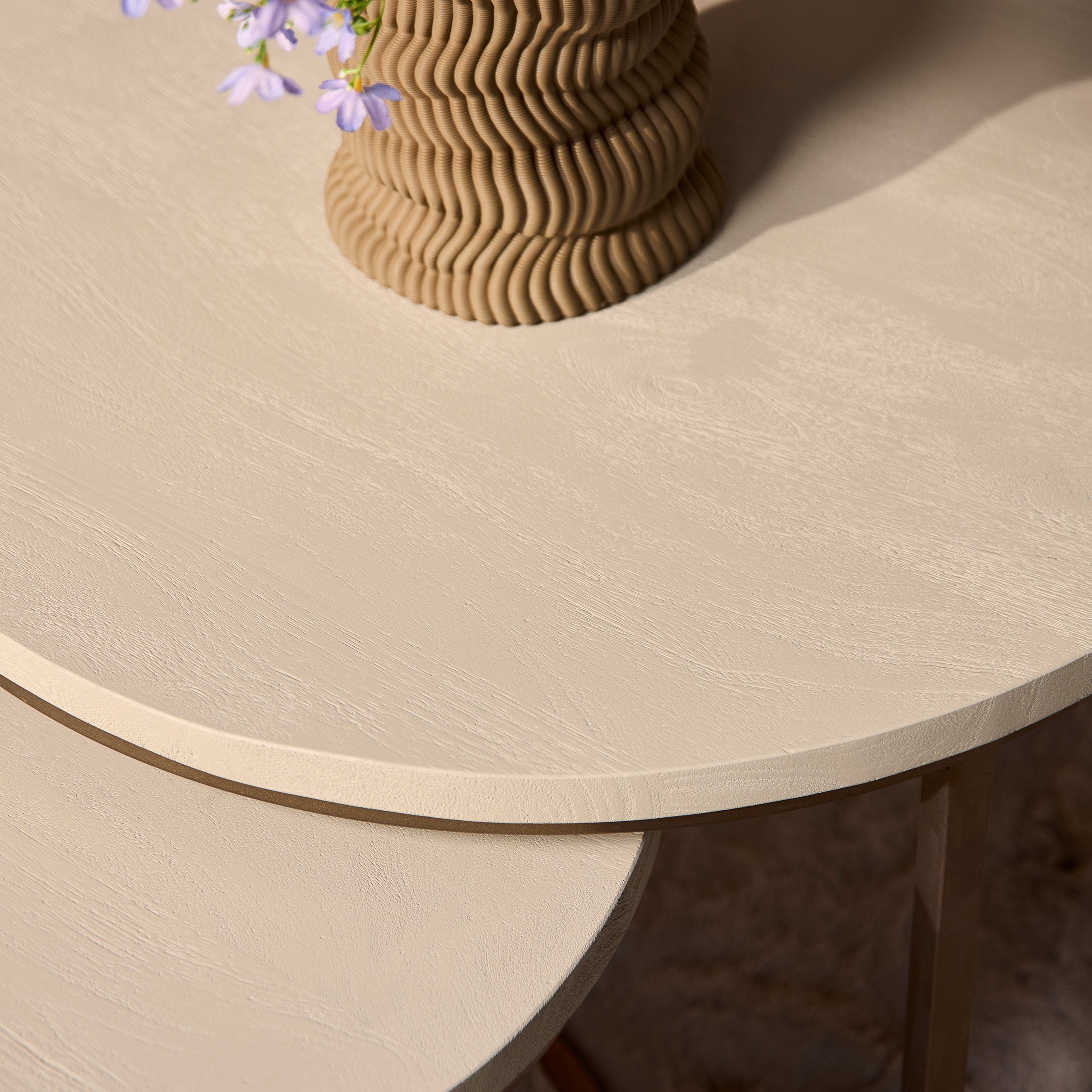 Salontafel Madison Sand | 70 cm | set van 3