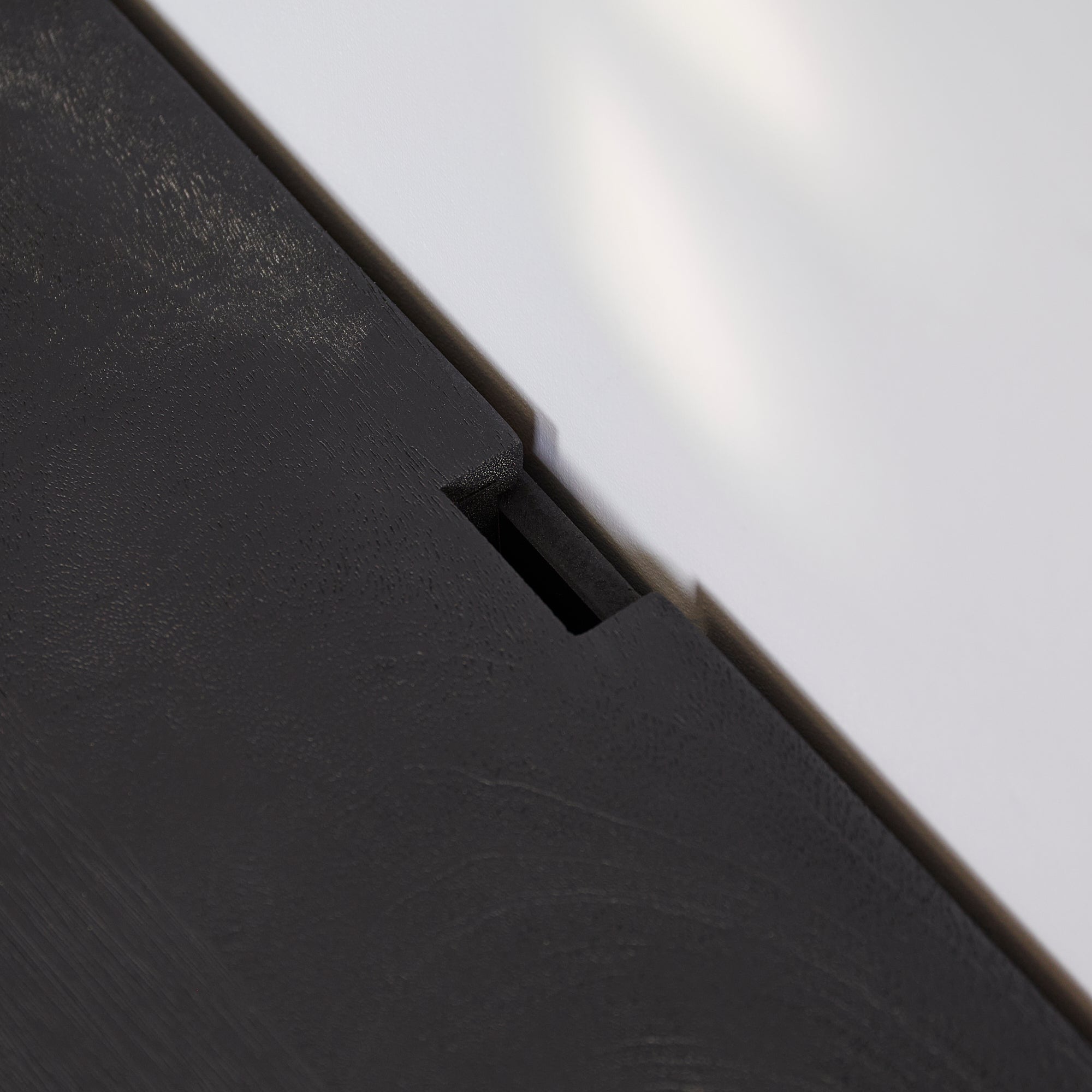 Zwevend Tv meubel Vision Black | 280 cm