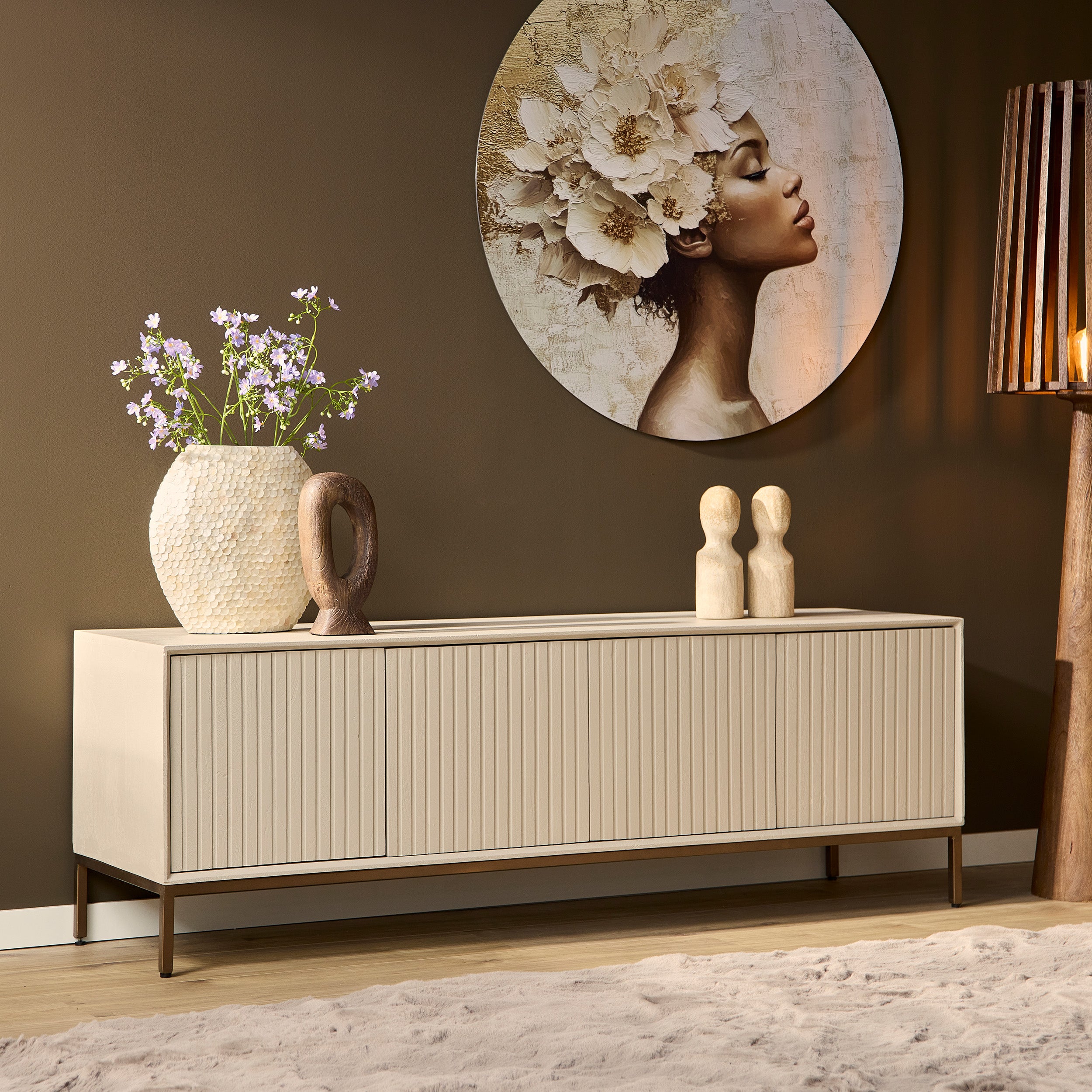 Tv meubel Madison Sand | 165 cm