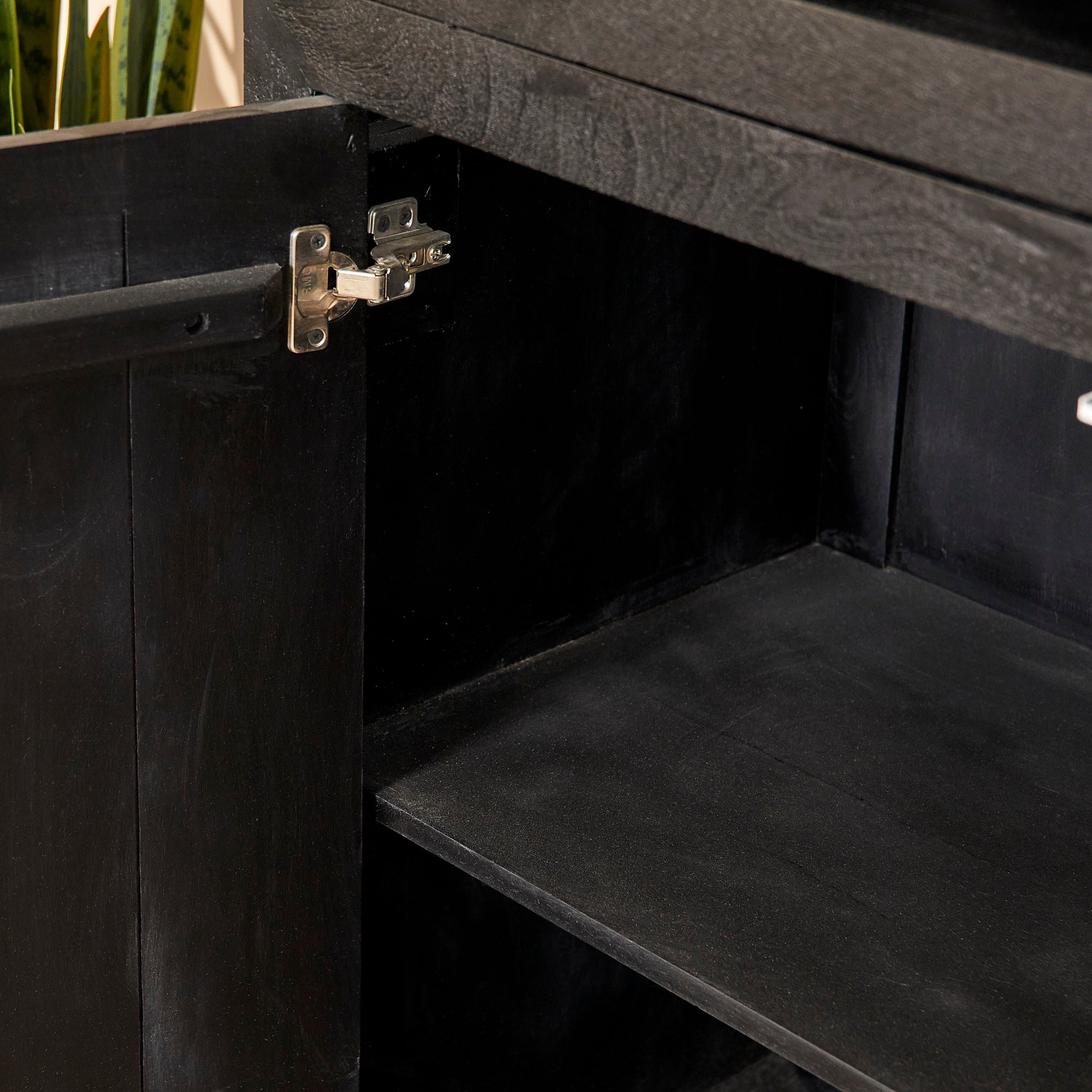 Vakkenkast Brussel Black XL | 160 cm