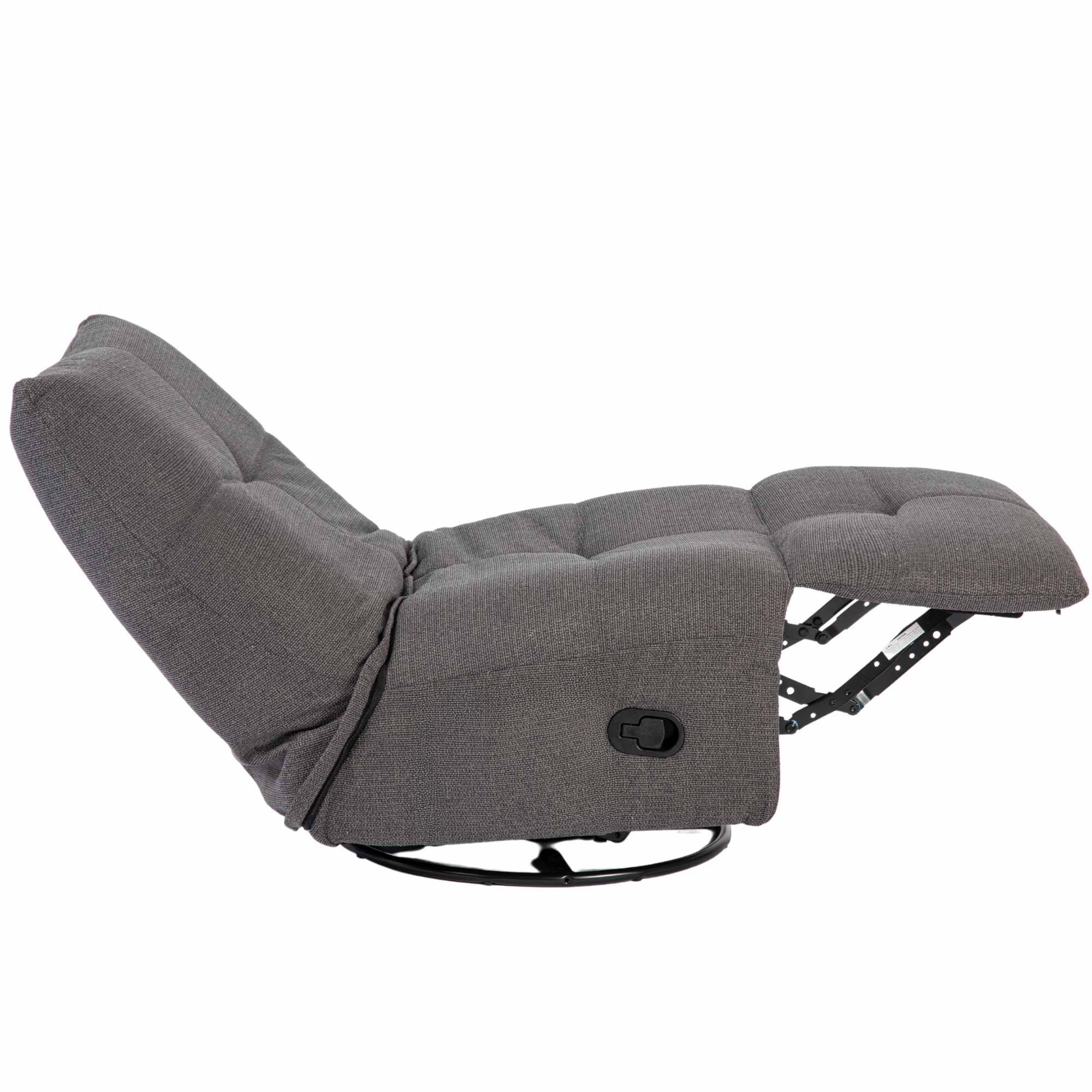 Relaxfauteuil Lazy | Donker Grijs