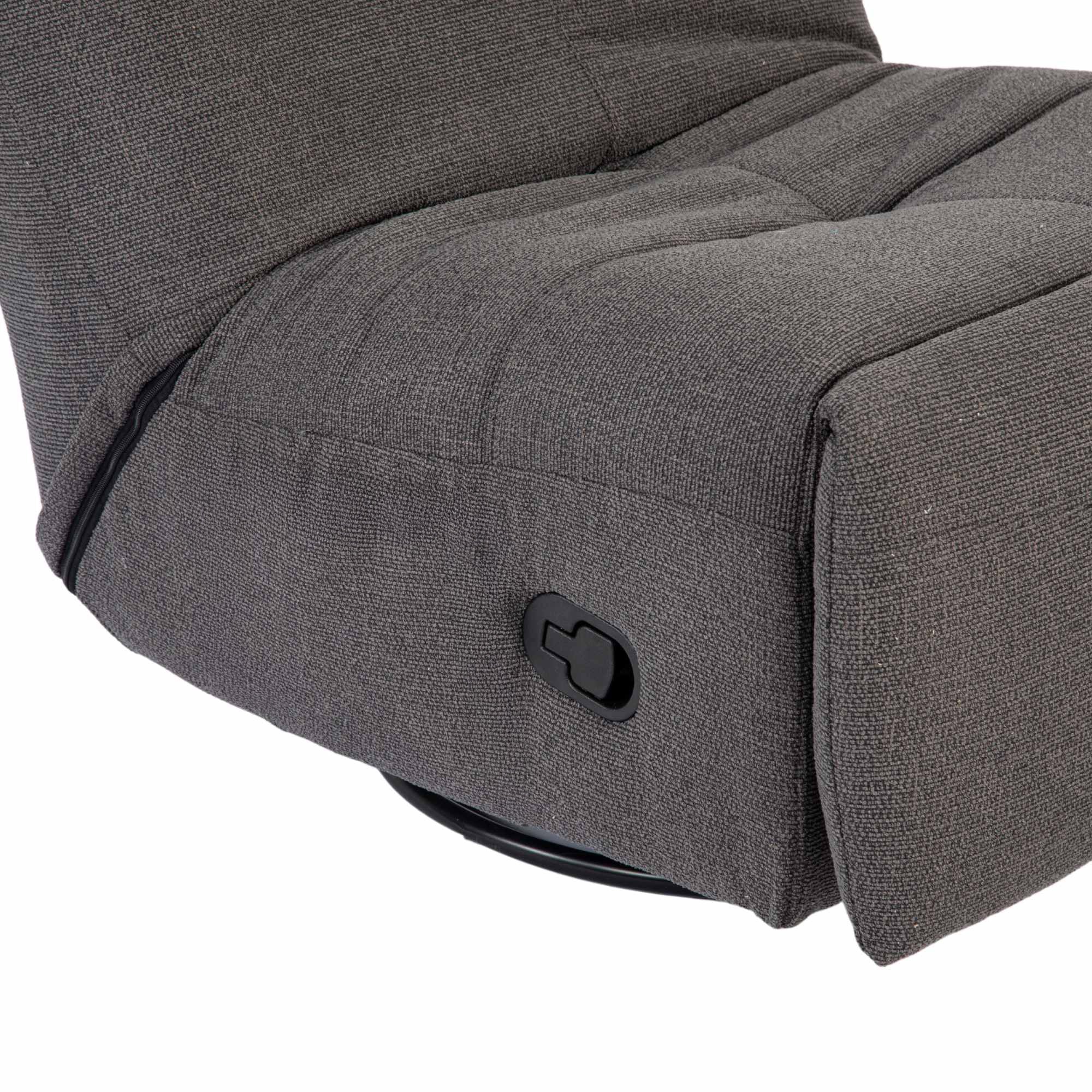 Relaxfauteuil Lazy | Donker Grijs